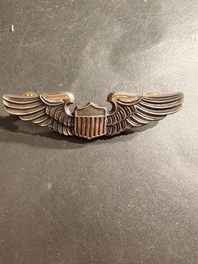 老王徽章第161期 - 美国空军飞行员技能章      带厂标    3英寸