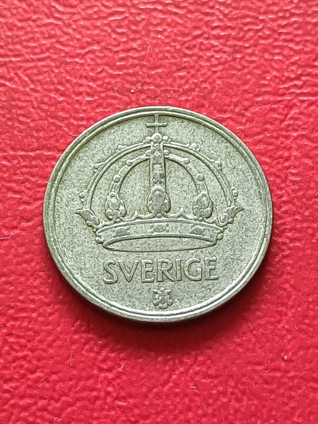 【云涧收藏】第七十七场 瑞典1949年25欧尔银币