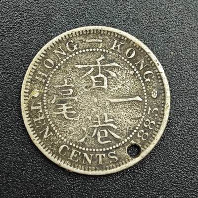 【淘币小摊】实时拍第七百八十八拍   散币小银币场   满百包邮可预留二周 每周一统一发货   - 香港1883年维多利亚一毫银币