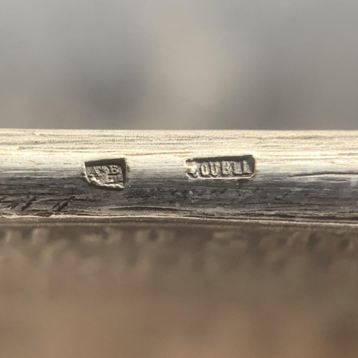 掌中浮雕-藏着的欧洲第040场 1911年法国鲁贝国际博览会镀银铜章，39*54mm，原盒有破损