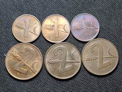 KK钱币收藏小铺  第364场  2月预留时间 周末发货 -  瑞士铜币一组6枚