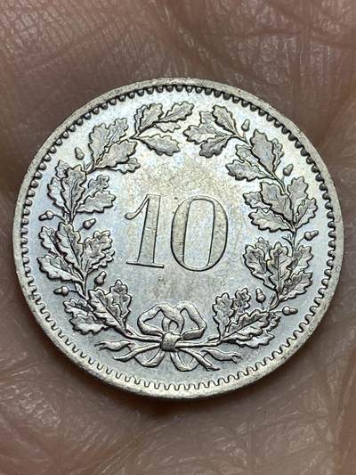 2025年第一百二十三场(总第一百四十九场）外国好品散币(免佣金) 瑞士🇨🇭1974年10分