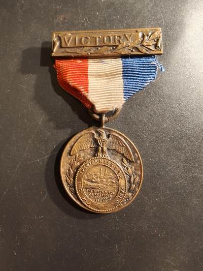 老王徽章第161期 - 美国马萨诸塞州一战服役奖章