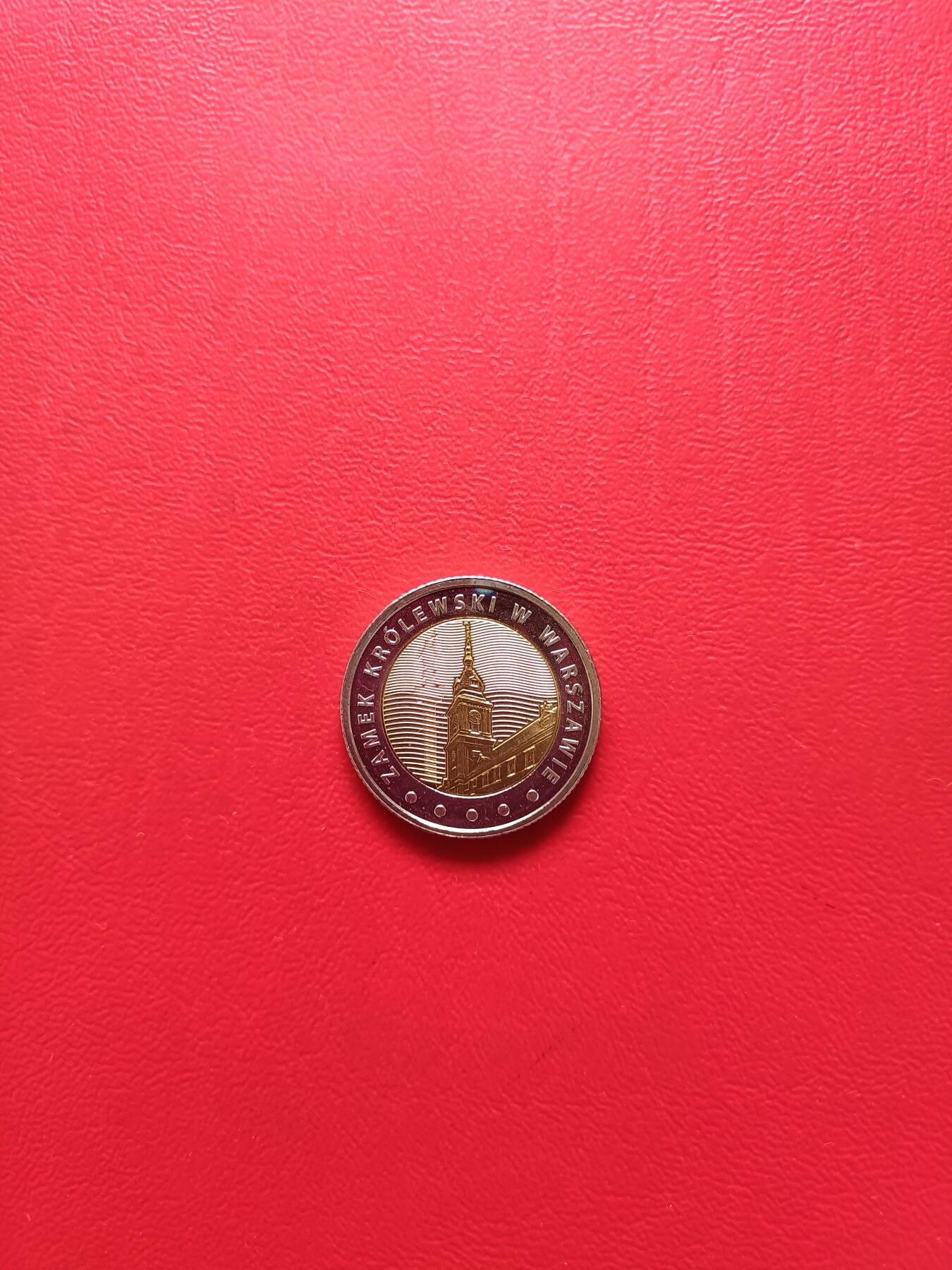 【云涧收藏】第七十七场 波兰2014年5兹罗堤双色纪念币，BU