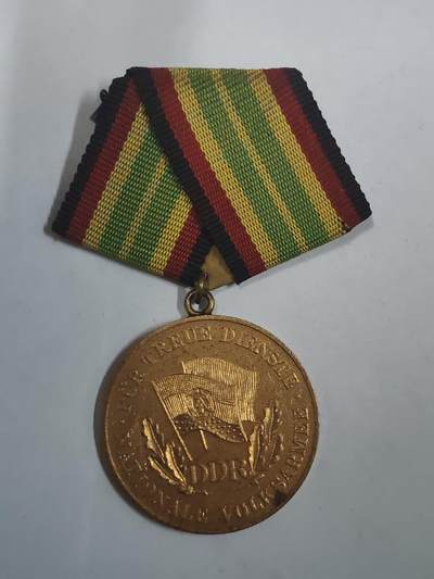 韵星假日拍卖第三十期 -- Rimey Holidays Auction 30 - 民主德国金级国家人民军圆满服务奖章