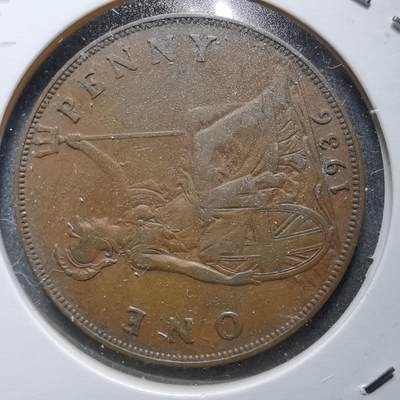 沼泽如烟--第892场 - 英国1936年1便士