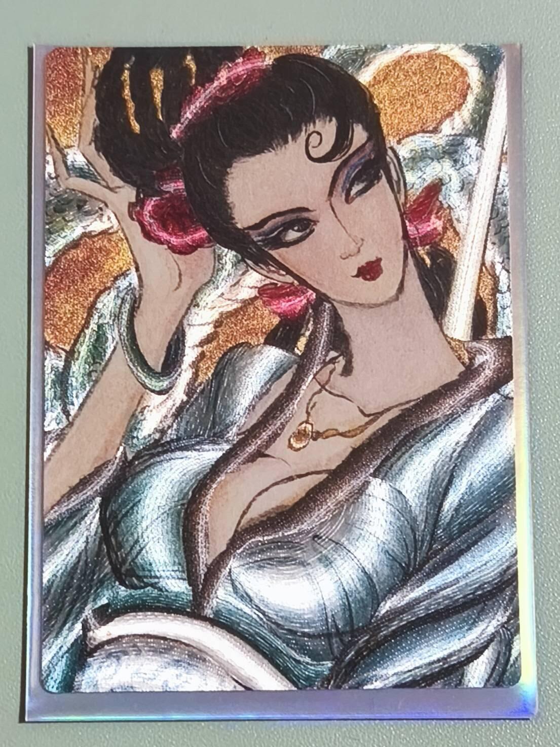 光影卡牌第25期，各家亲签，各家套卡，持续收拍品 昆仑万象兑换卡，权迎东青蛇粗闪，限量100多张，非常稀有