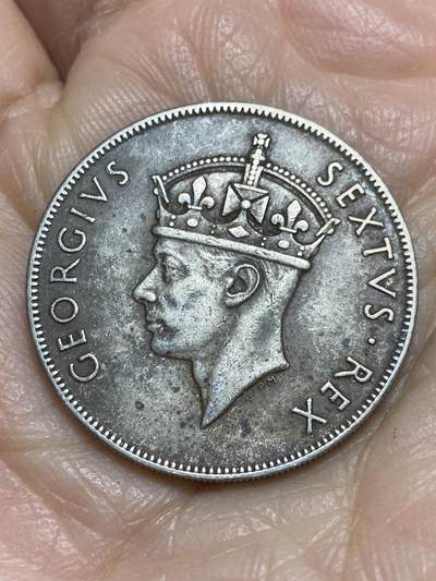 2025年第一百二十三场(总第一百四十九场）外国好品散币(免佣金) 东非1952年1先令(乔治六世时期，关门年)