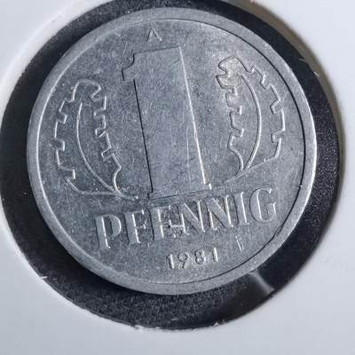 沼泽如烟--第892场 - 东德1981年1芬尼