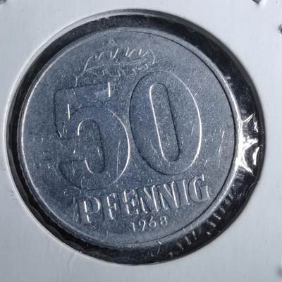 沼泽如烟--第892场 - 东德1968年50芬尼