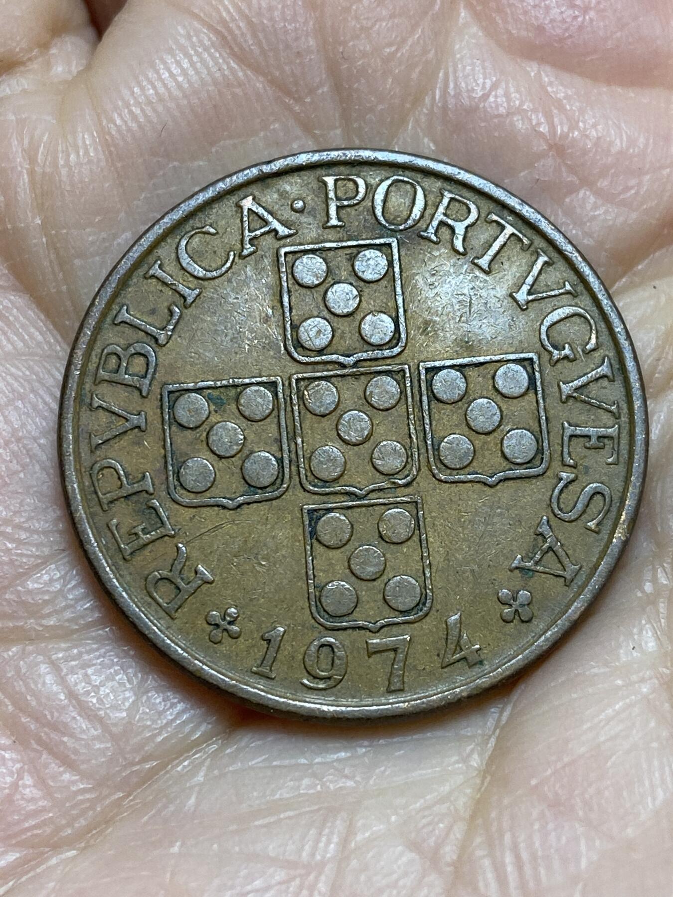 2025年第一百二十三场(总第一百四十九场）外国好品散币(免佣金) 葡萄牙🇵🇹1974年1埃斯库多