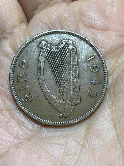 2025年第一百二十三场(总第一百四十九场）外国好品散币(免佣金) 爱尔兰🇮🇪1942年1便士(共和国时期第一套)