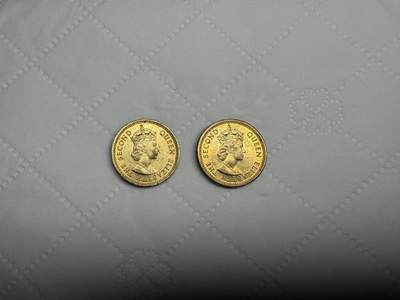 2025年集古藏今外币拍卖第十期-第2场—（总第282拍），可以寄存60天，满160元包邮。 - 1971年香港五仙2枚