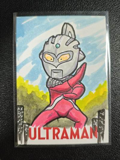 天玑星卡拍第135期《11.6周四截拍》持续收拍收评中 满赠卡需备注 - 【手绘卡】Romeo 奥特曼 1/1 手绘卡