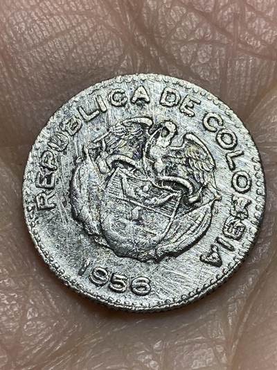 2025年第一百二十三场(总第一百四十九场）外国好品散币(免佣金) 哥伦比亚🇨🇴1956年10分