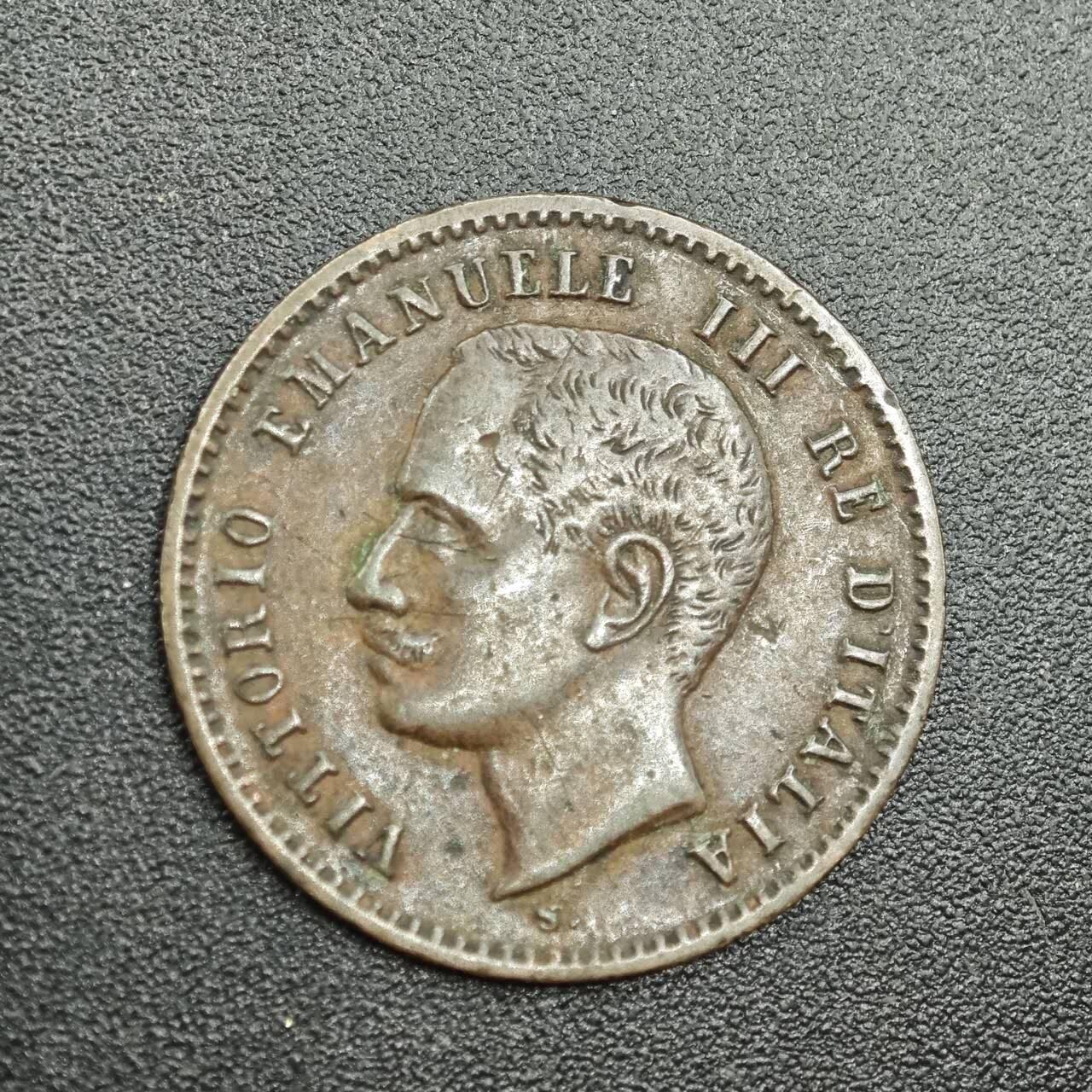 【淘币小摊】实时拍第七百八十八拍   散币小银币场   满百包邮可预留二周 每周一统一发货   意大利1903年2分铜币