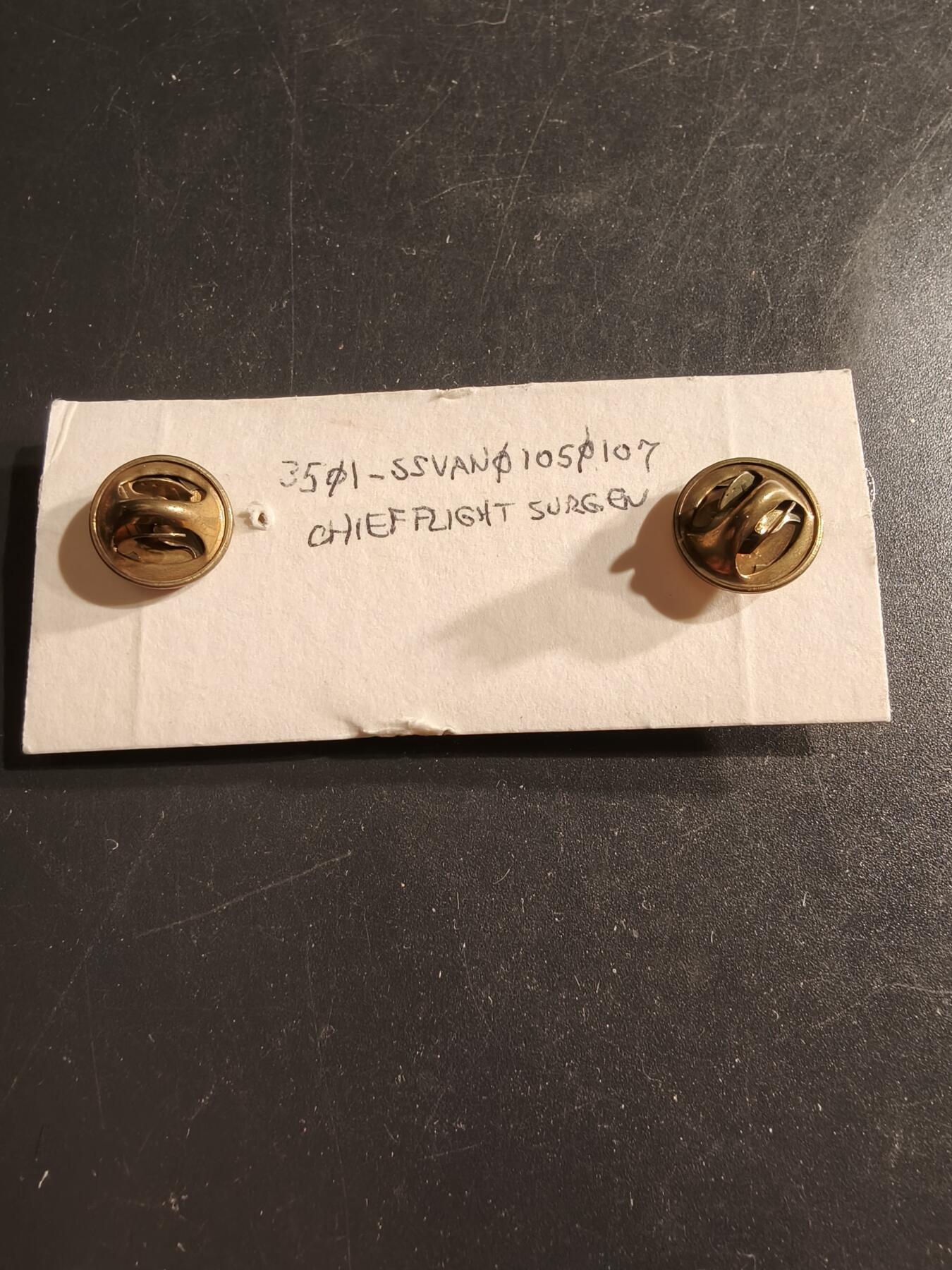 老王徽章第161期 美国空军军医高级技能章     3英寸