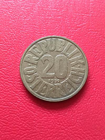 【云涧收藏】第七十七场 - 奥地利1950年20格罗申