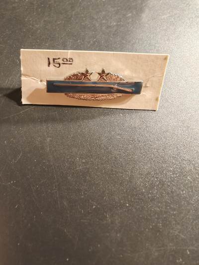 老王徽章第161期 - 美国战斗步兵技能章    3次获得    晚礼服尺寸