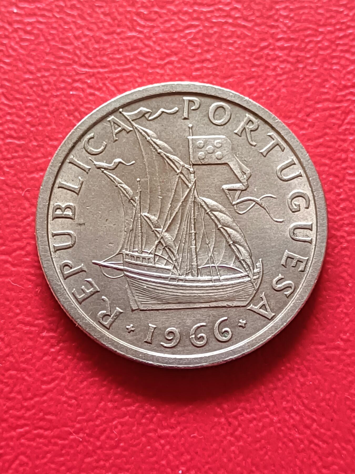 【云涧收藏】第七十七场 葡萄牙1966年5埃斯库多