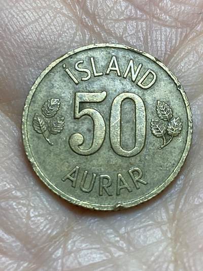 2025年第一百二十三场(总第一百四十九场）外国好品散币(免佣金) - 冰岛🇮🇸1969年50奥拉(共和国时期第一套)