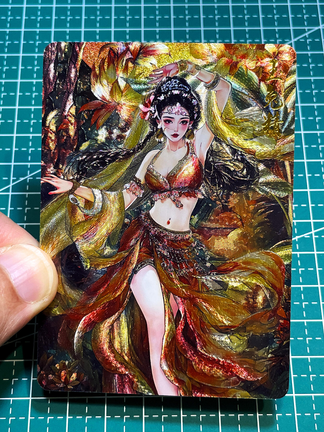 显眼宝36期 11月12日晚21:50截拍 佣金1起 可寄存～ 闲宅卡牌 红尘西游第一弹半粗 散配 玉兔精一枚  63*88