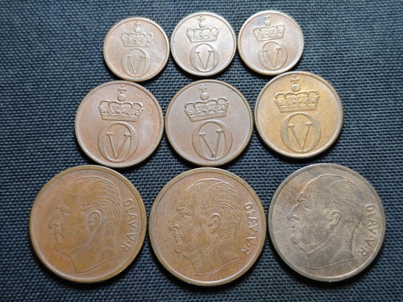 KK钱币收藏小铺  第364场  2月预留时间 周末发货  挪威动物版一组16枚