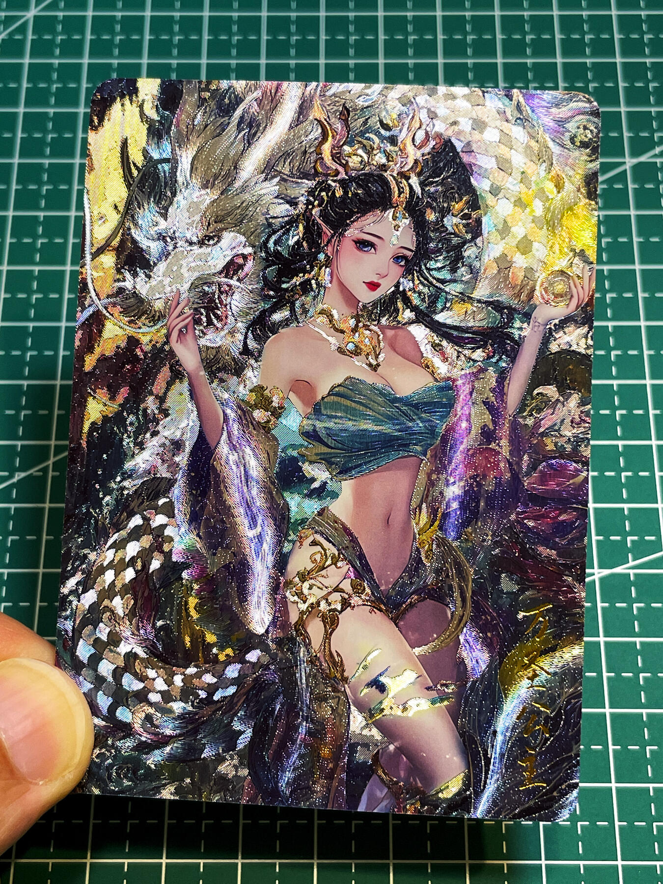 显眼宝36期 11月12日晚21:50截拍 佣金1起 可寄存～ 闲宅卡牌 红尘西游第一弹半粗 散配 万圣公主 龙超帅 63*88