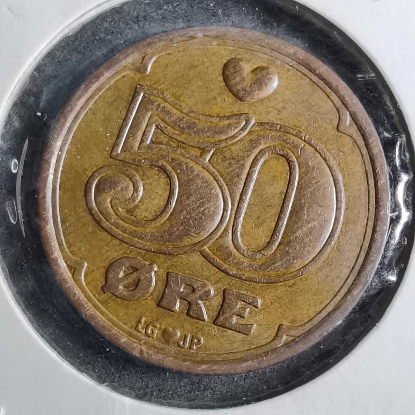 沼泽如烟--第892场 丹麦1990年50欧尔