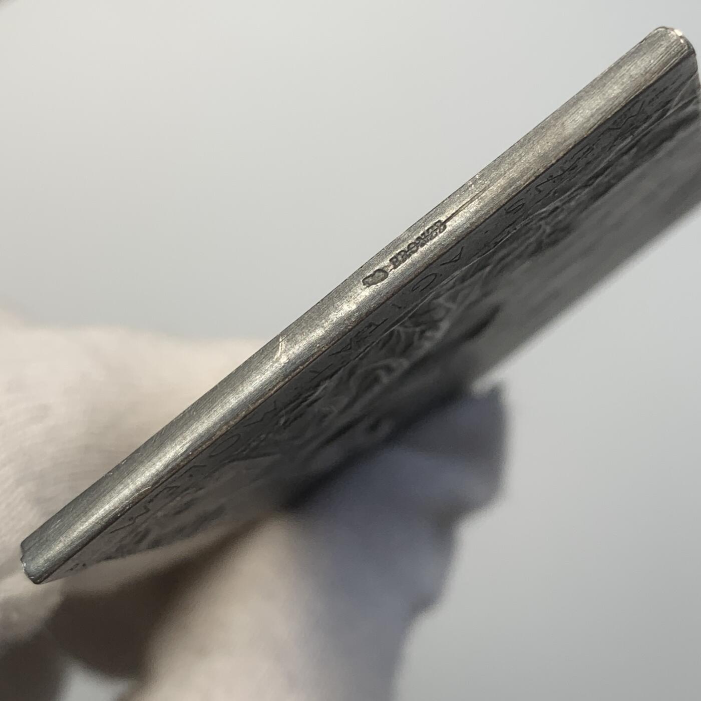 掌中浮雕-藏着的欧洲第040场 1880年法国装饰艺术联盟纪念镀银铜章  ，67 X 47mm，章牌大师奥斯卡.罗蒂Oscar Roty（1846-1911）作品