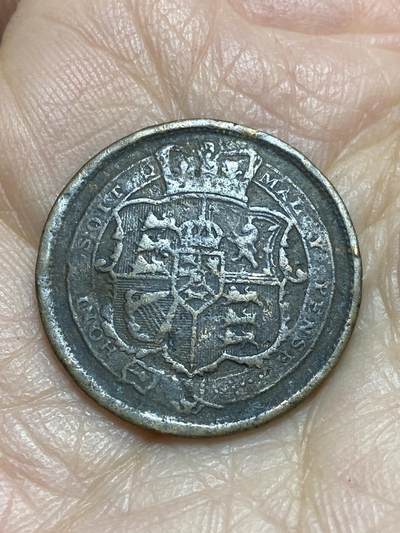 2025年第一百二十三场(总第一百四十九场）外国好品散币(免佣金) 英国🇬🇧1820年1先令(乔治三世时期，铜制代币)