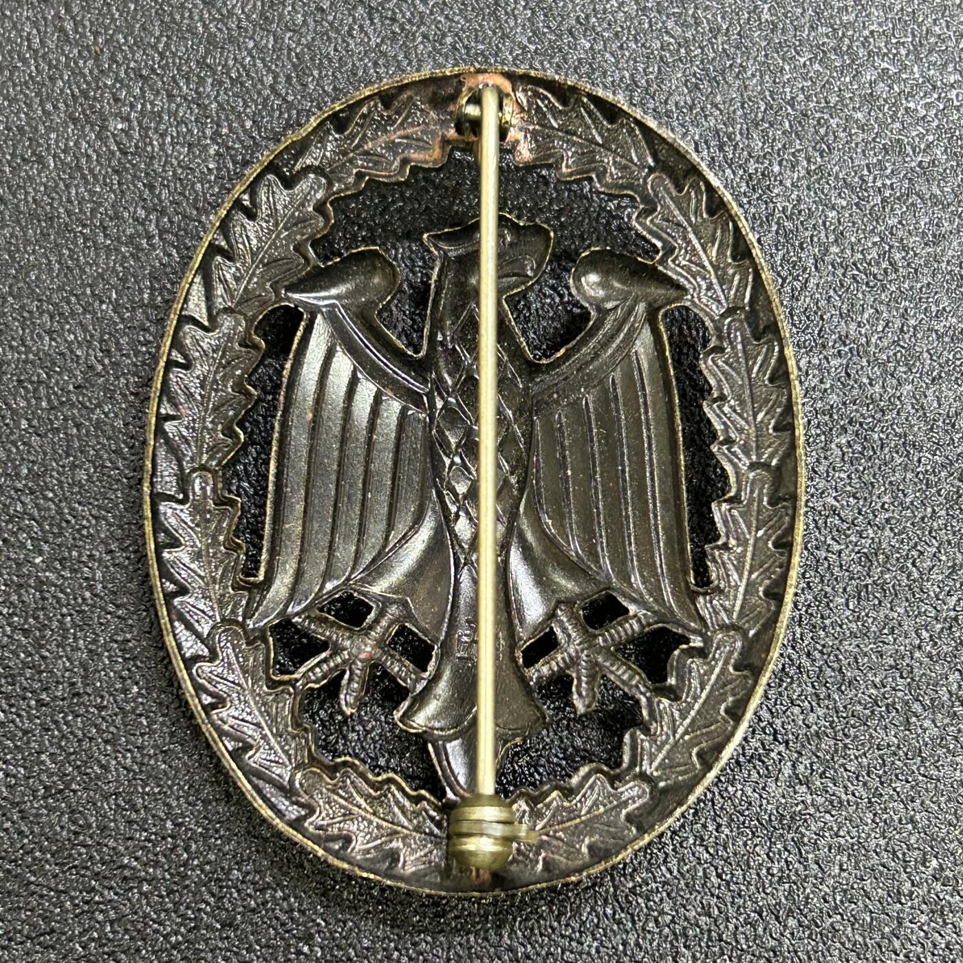 西秦中古拍卖第六十四期 西德 联邦德国铜级体能证章