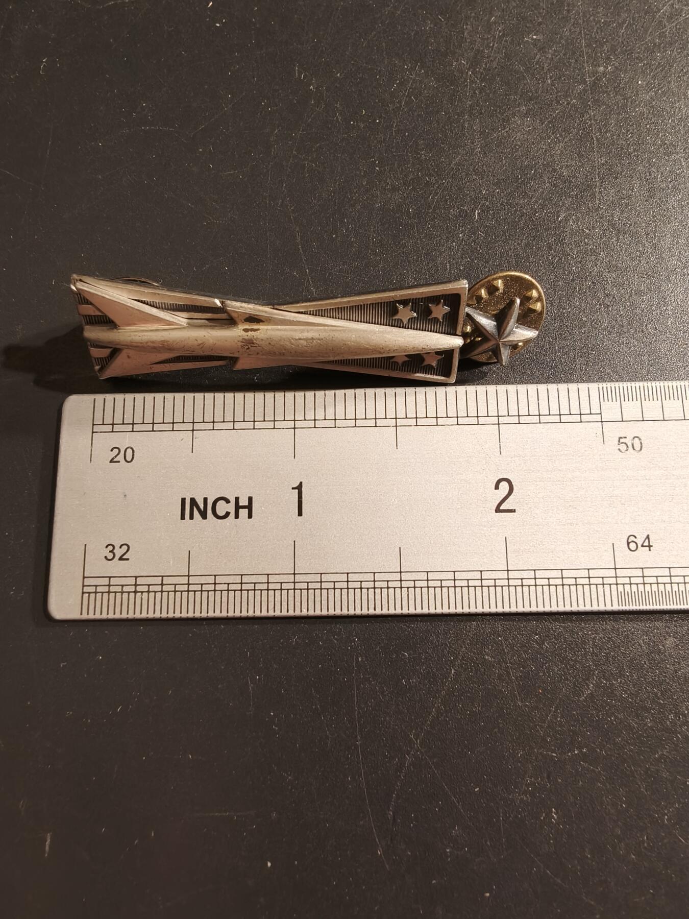 老王徽章第161期 美国导弹操作员中级技能章     2英寸     925银