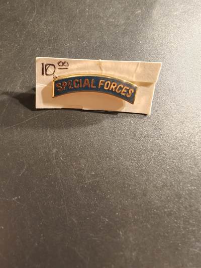 老王徽章第161期 - 美国特种部队金属臂章