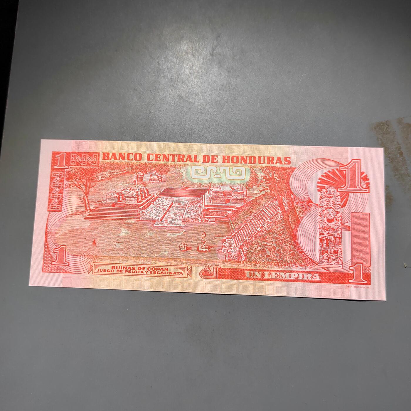 PCAI钱币7-585  纸币小专场 洪都拉斯