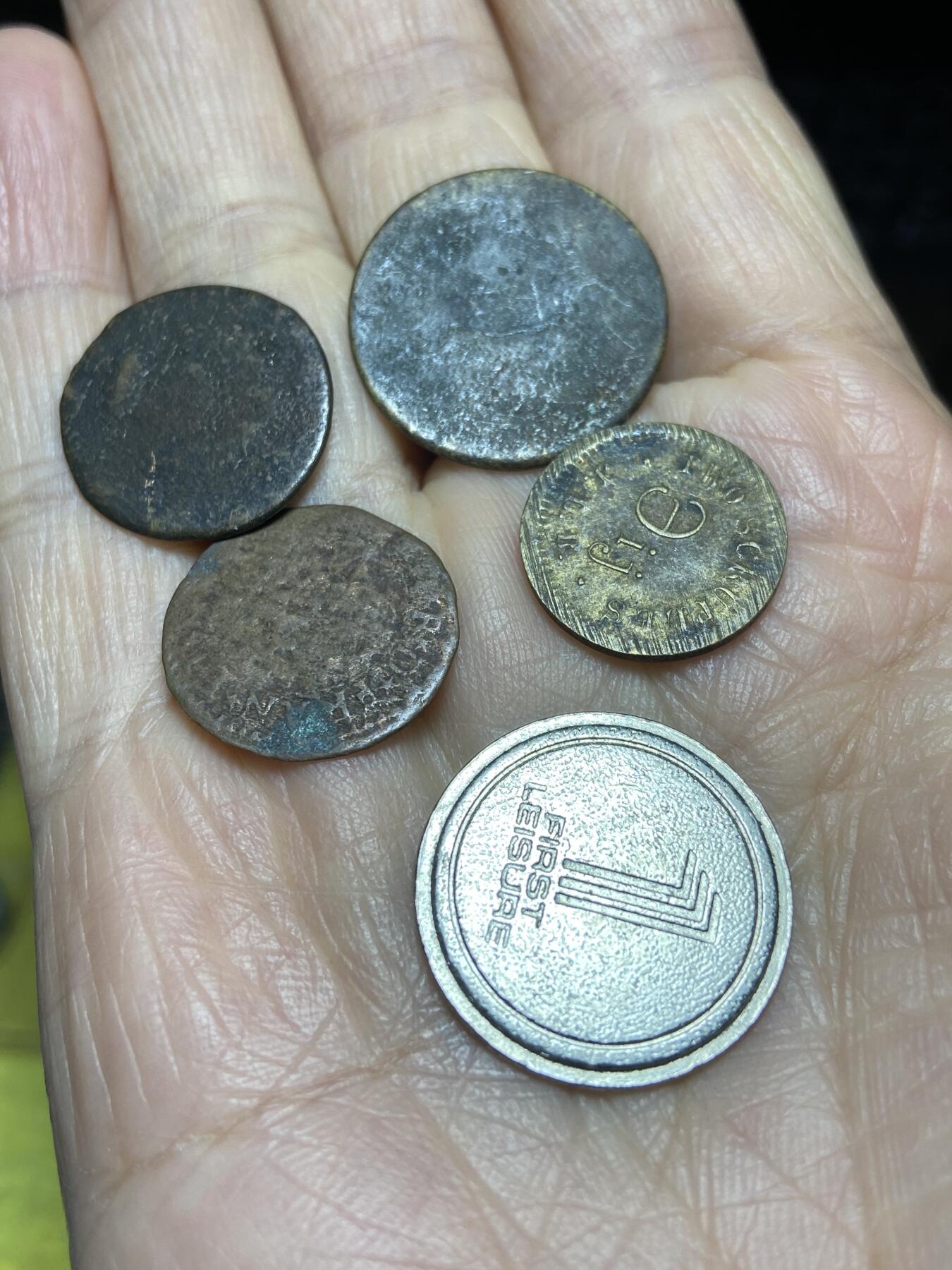 2025年第一百二十二场(总第一百四十八场）外国好品散币(免佣金) 差品币5枚