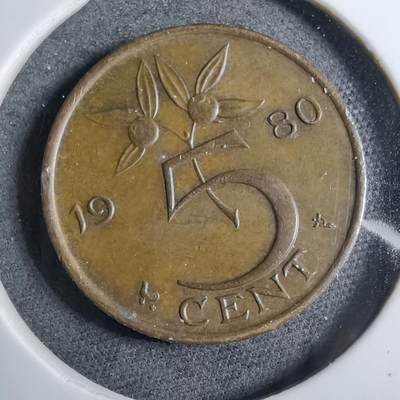 沼泽如烟--第892场 - 荷兰1980年五分