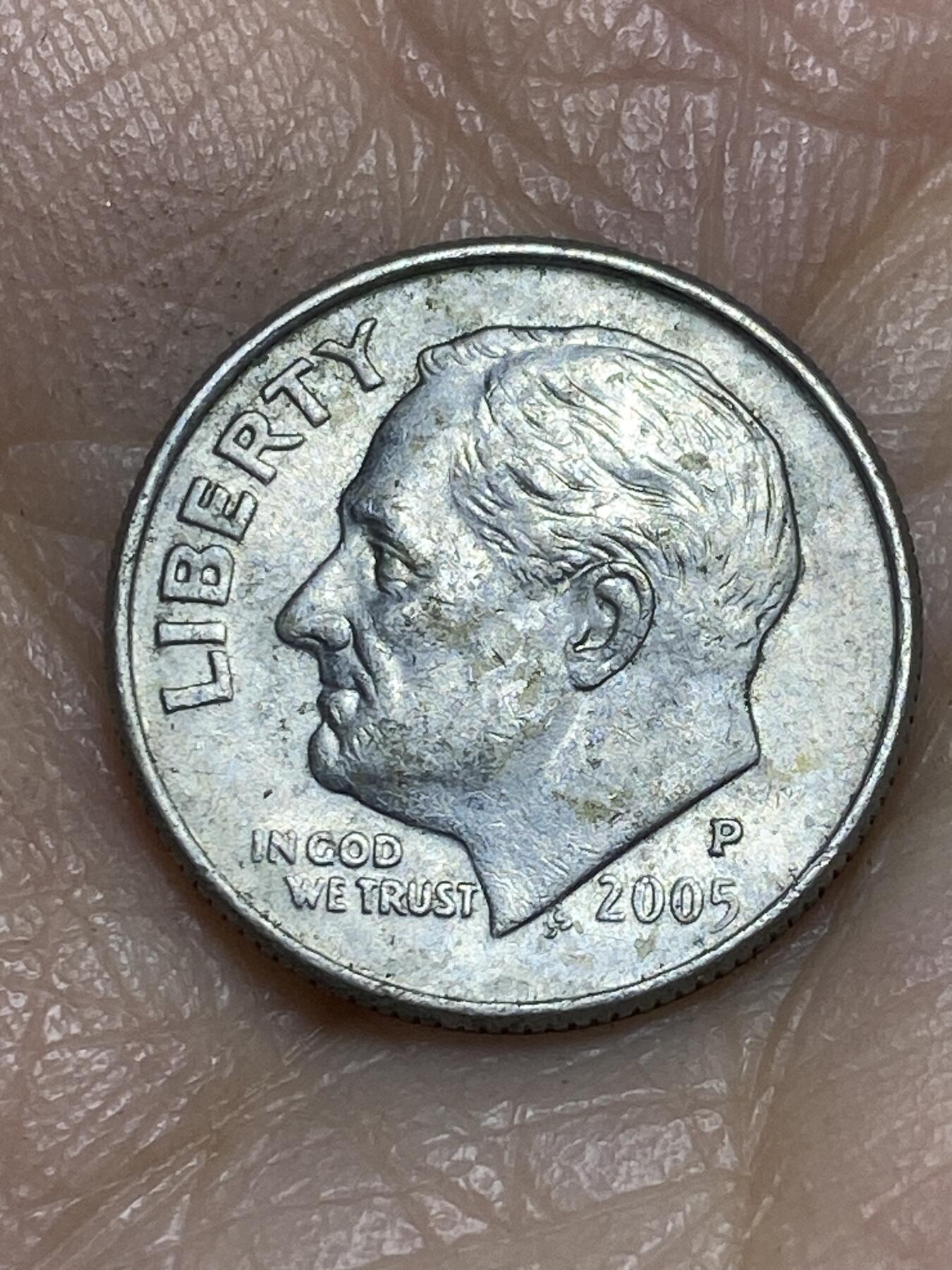 2025年第一百二十三场(总第一百四十九场）外国好品散币(免佣金) 美国🇺🇸2005年1角(P版，费城造)