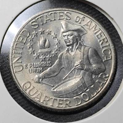 KK钱币收藏小铺  第365场  2月预留时间 周末发货 -  1976美国25分纪念币 建国200周年纪念币 好品
