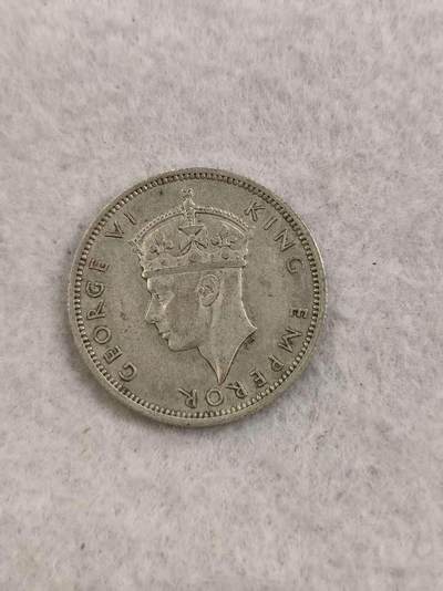 G&W世界散币，银币处理专场（第35场） - 英属斐济1941年1先令  银币