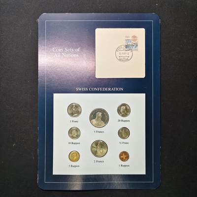 【全场包邮】纯粹捡漏拍475场（免费代拍第12场） - 【富兰克林·世界各国硬币系列邮币卡】瑞士联邦