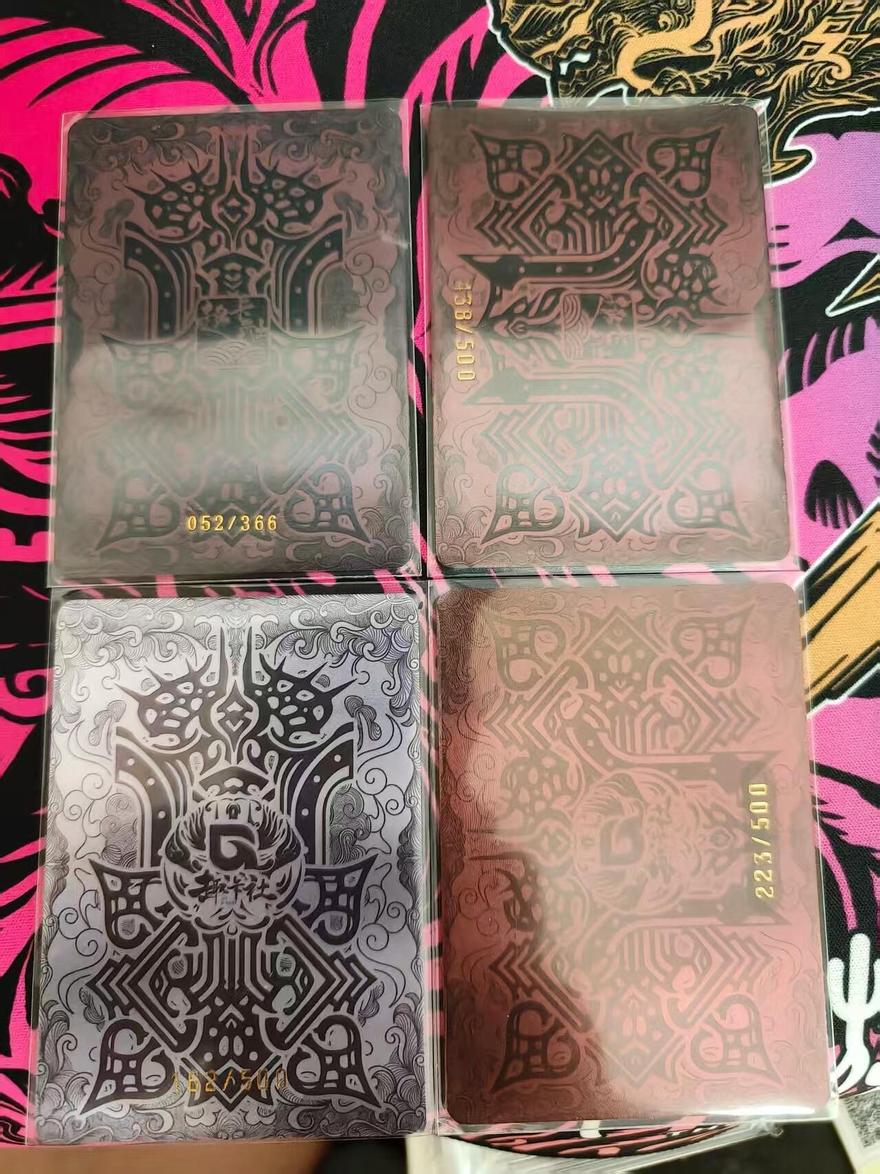 寸草不生拍卖会 第十三期 （ 持续收拍中） 趣卡社 群卡 4张卫青+项羽+西施+孙悟空