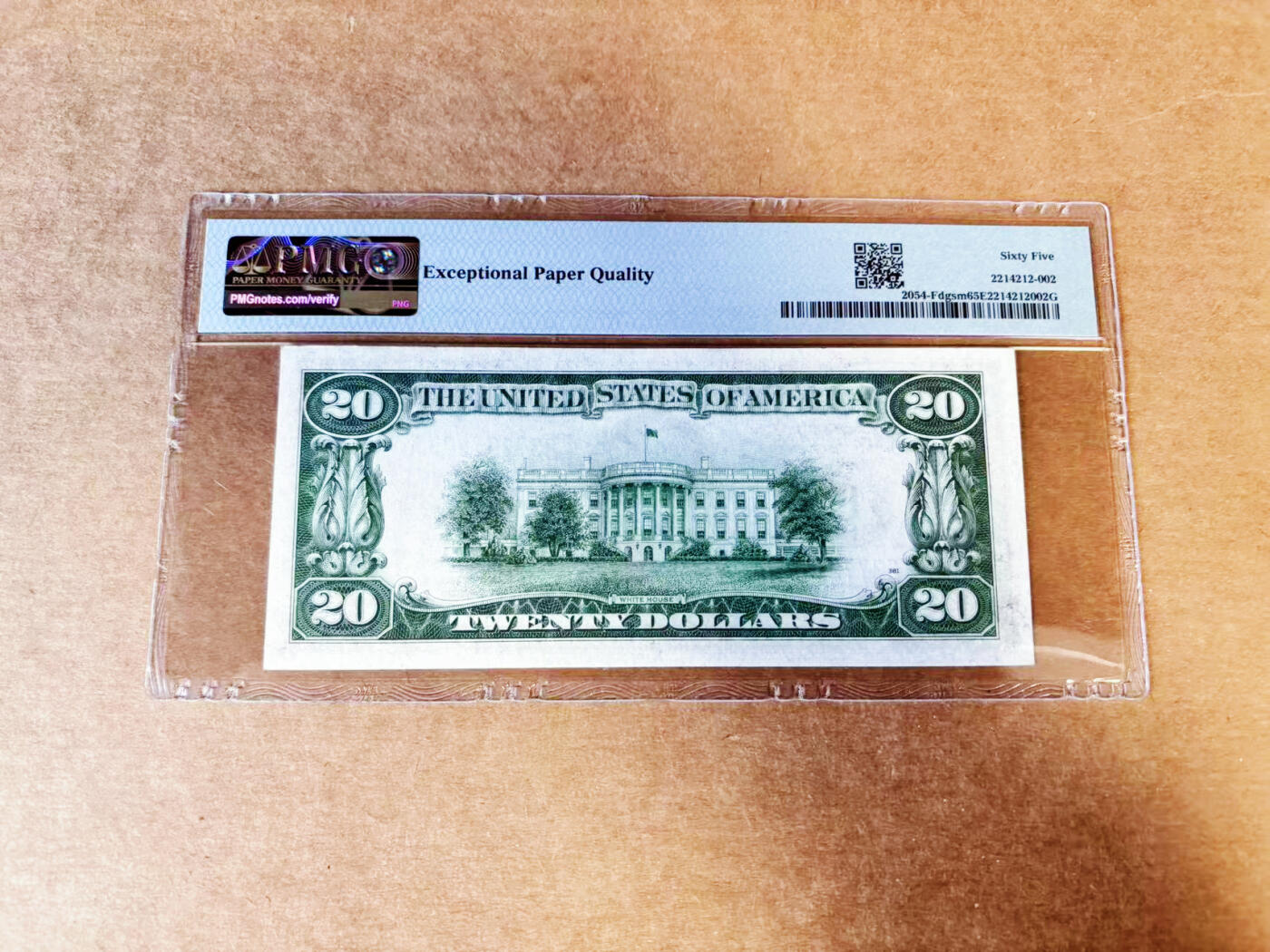 【Blue Auction】世界纸币精拍第746期——18级TOP拍卖/信誉/品质/专业/高效💫 美国 1934年20美金 PMG65EPQ 