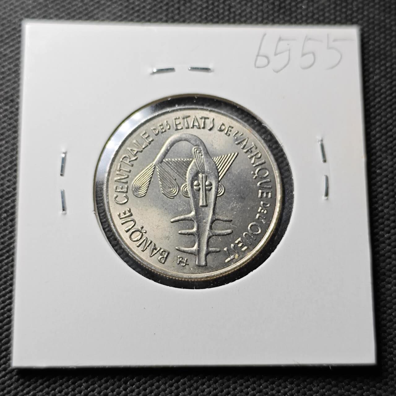 KK钱币收藏小铺  第365场  2月预留时间 周末发货  1978西非100法郎