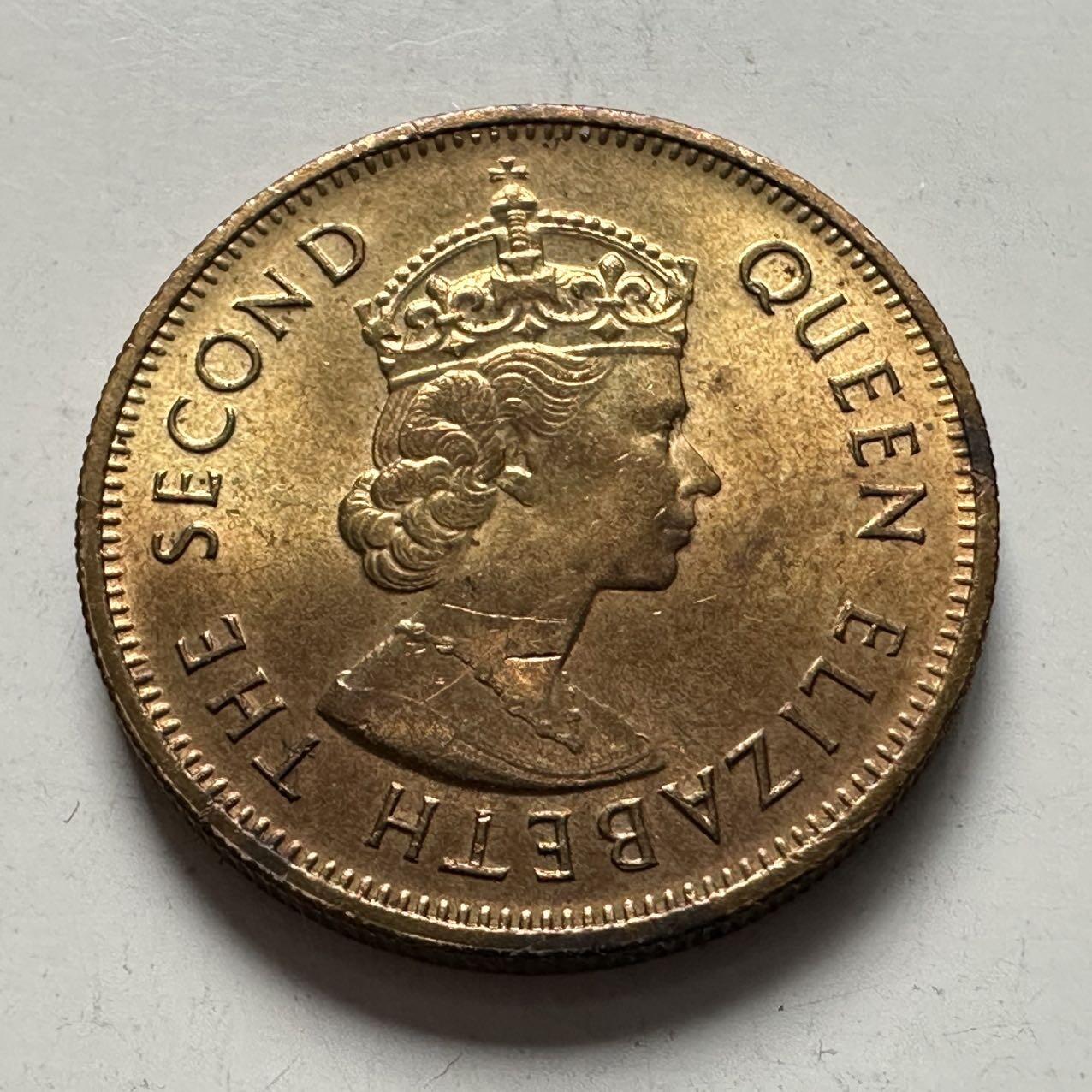 🌹外币初藏🌹🐯2025年第124场  每周二四六晚8️⃣点 接代拍 香港1980年一毫