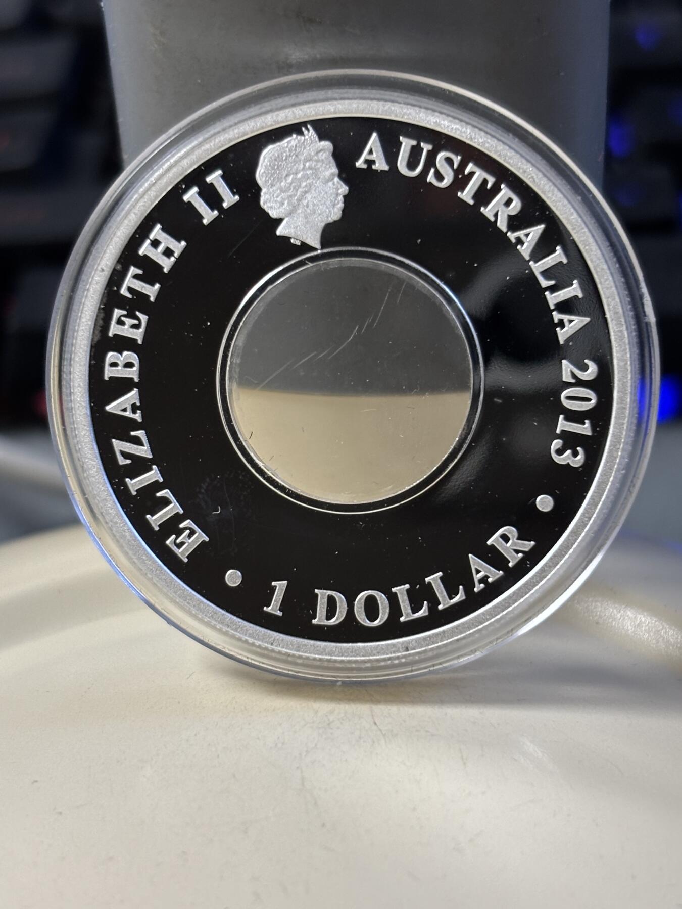 第181期拍卖 澳大利亚2013年币中币系列纪念银币2枚套,999银，共32.02克，发行4000套