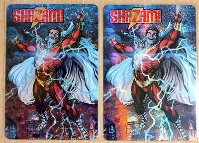 龙虎卡牌第六二场 百里霸场 （无佣金，周六结拍，欢迎送拍） - 碎花闪+纱布闪 DC系列卡牌 雷霆沙赞