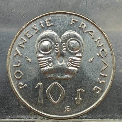 【淘币小摊】实时拍第七百八十九拍   散币场   满百包邮可预留二周 每周一统一发货   - 波利尼西亚1985年10法郎