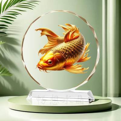 同乐钱币， - 水晶招财福禄寿喜轻奢家用客厅店铺办公室供奉公司开业中国风摆件