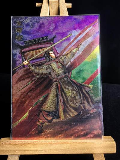 无佣金 不寄存  卡牌设有底价 拒绝小号抬价 大家放心拍 所有拍品部分套有卡膜 部分卡牌多宫 自制卡牌 不包厂瑕 放大镜 品控 勿拍 流拍商品会循环 感谢大家支持 留个关注 不定时上新 谢谢 - 奇点卡牌 至尊宝和紫霞仙子双面粗闪